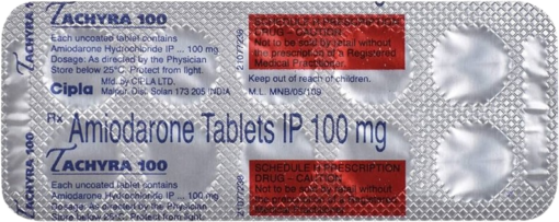 Tachyra, Amiodarone