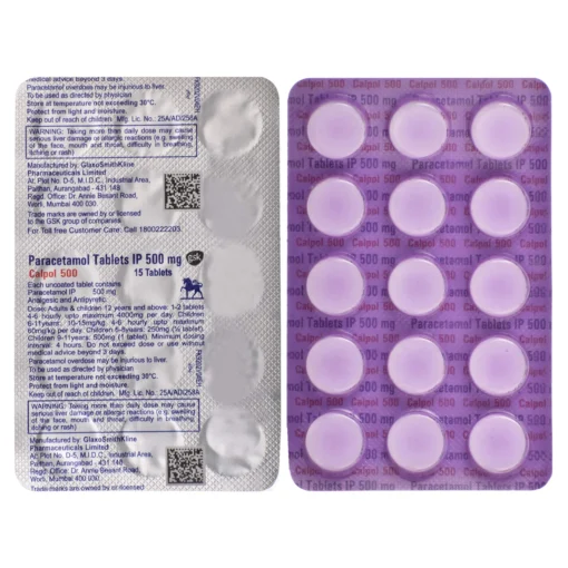 Calpol, Paracetamol
