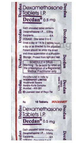 Decdan, Dexamethasone