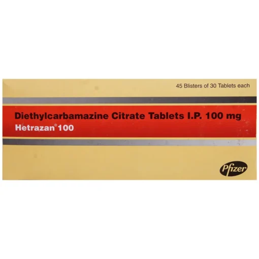 Hetrazan,Diethylcarbamazine