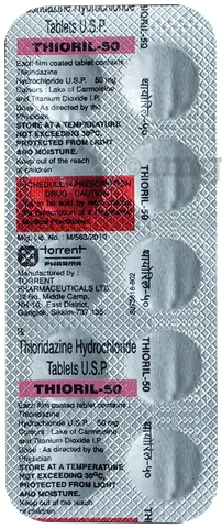 Thioril, Thioridazine Hydrochloride